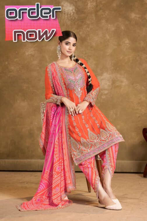 Designer Dhoti Set