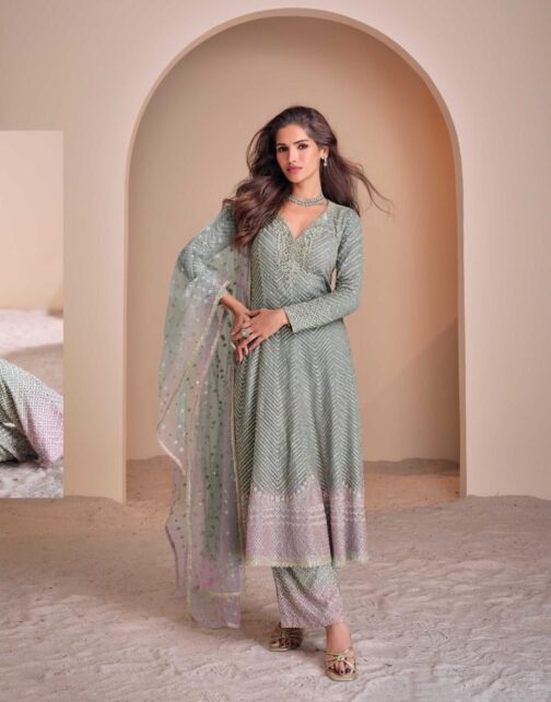 Designer Partywear Suit Set