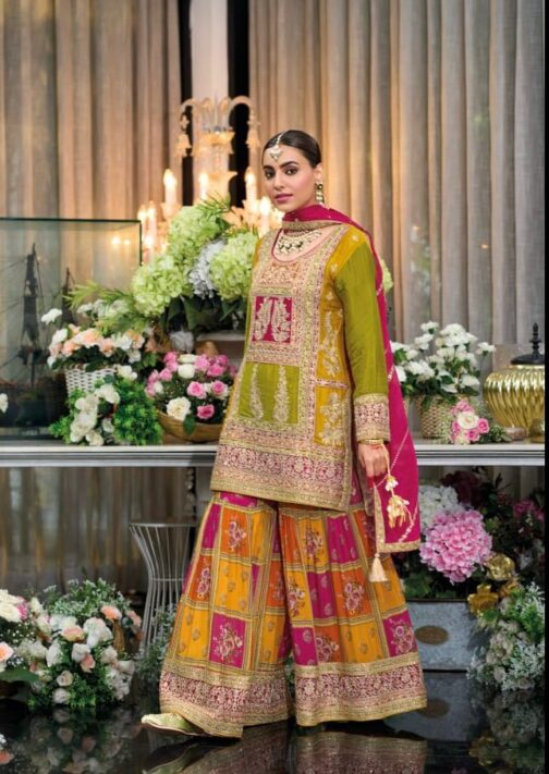 Designer Sharara Suit Set