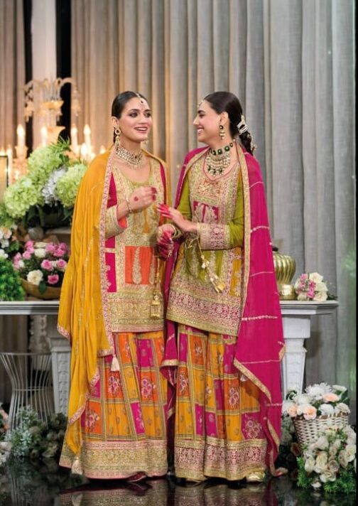 Designer Sharara Suit Set
