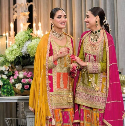 Designer Sharara Suit Set