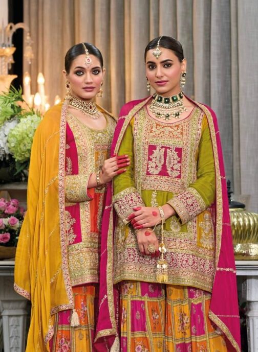 Designer Sharara Suit Set