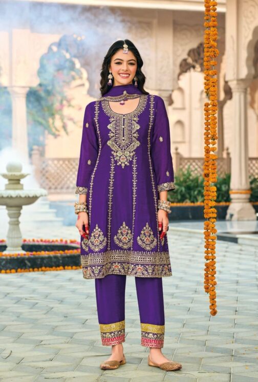 Designer Partywear Suit Set