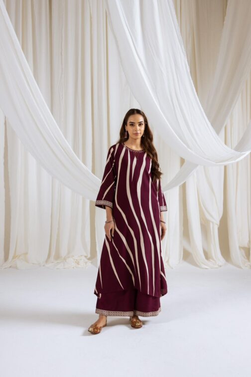 Designer Placement Print Set with Embroidery
