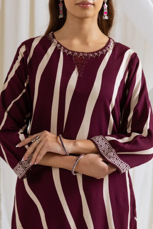 Designer Placement Print Set with Embroidery