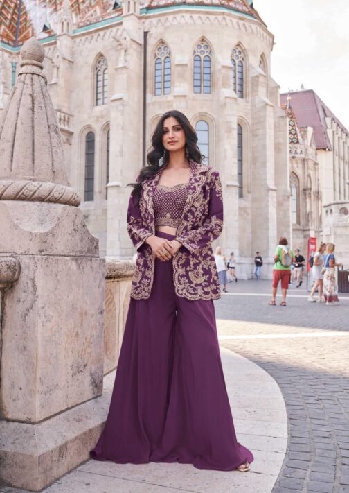Designer Indo -Western 3 Peice Set