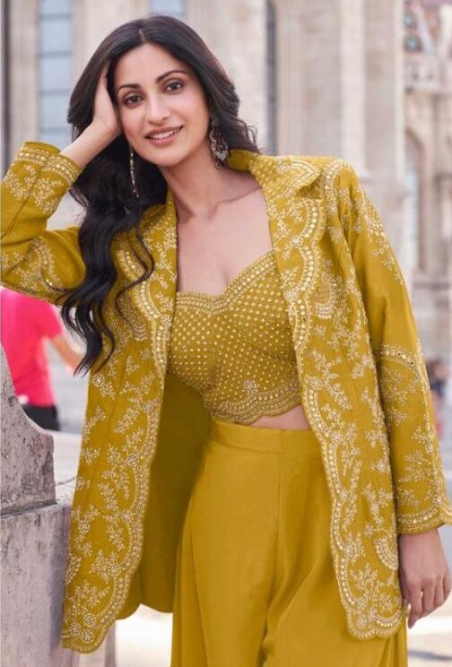 Designer Indo -Western 3 Peice Set