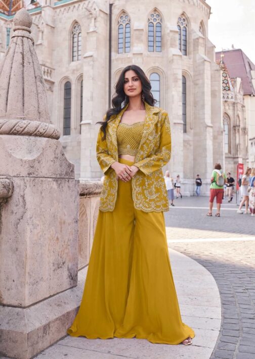 Designer Indo -Western 3 Peice Set