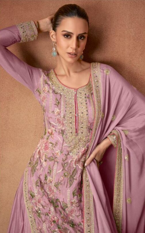Designer Suit Set with Embroidery
