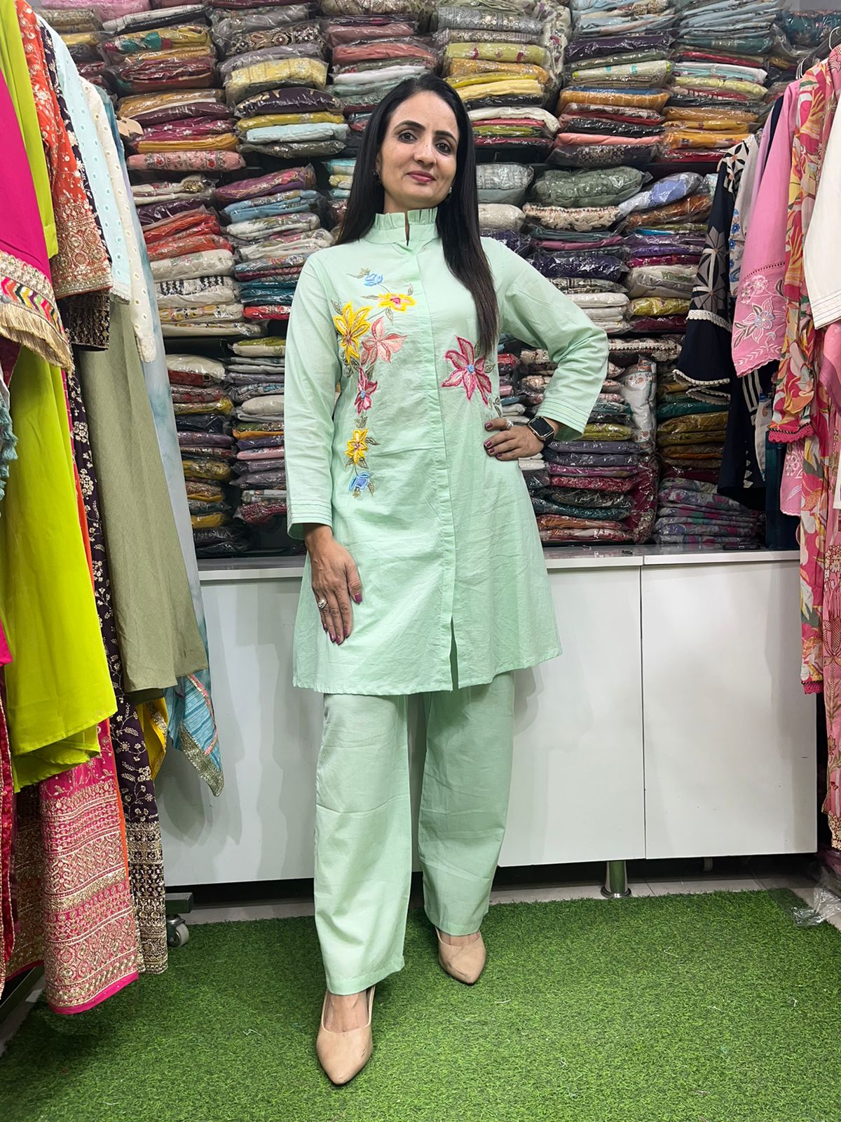 Premium Mal Cotton Pakistani Suit Set