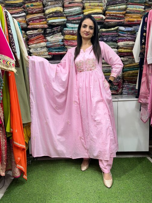 Mal Cotton Designer Suit Set