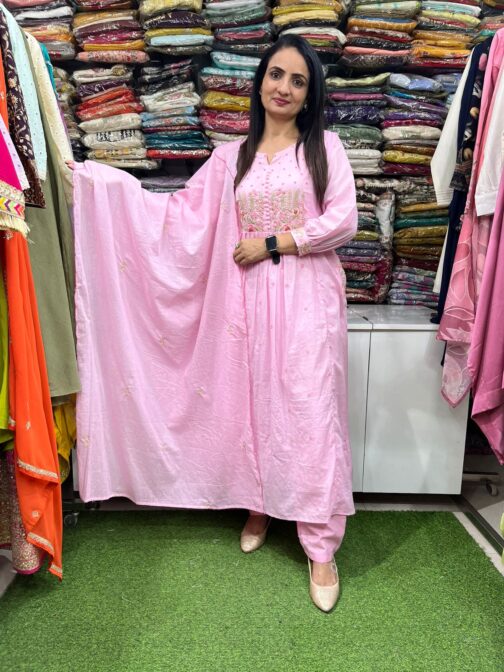 Mal Cotton Designer Suit Set