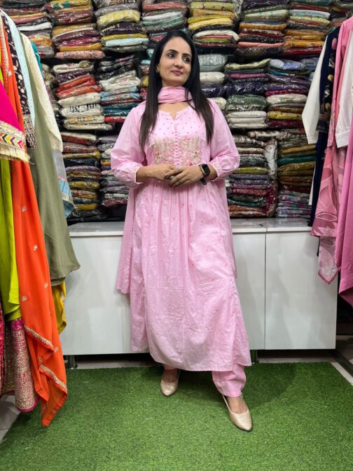 Mal Cotton Designer Suit Set