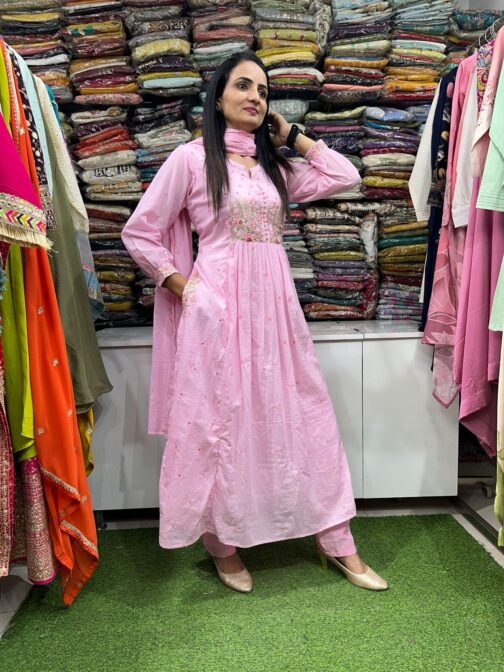 Mal Cotton Designer Suit Set