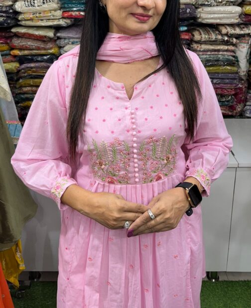 Mal Cotton Designer Suit Set