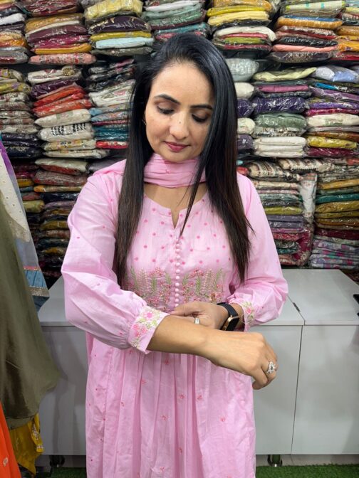 Mal Cotton Designer Suit Set