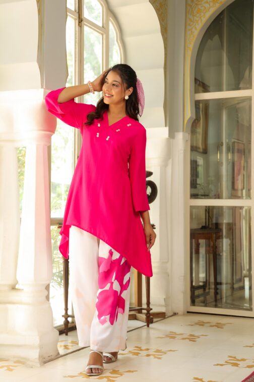 Designer Cotton Coord Set