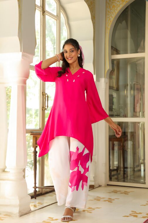 Designer Cotton Coord Set