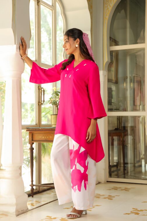 Designer Cotton Coord Set