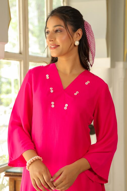 Designer Cotton Coord Set