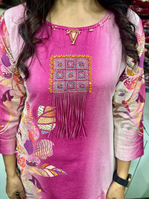 Designer Linen Coord Set