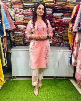 Designer Linen Coord Set