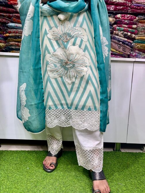 Beautiful Kota Doria Suit Set