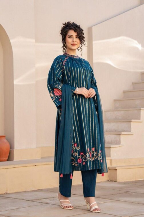 Cotton Designer Suit set
