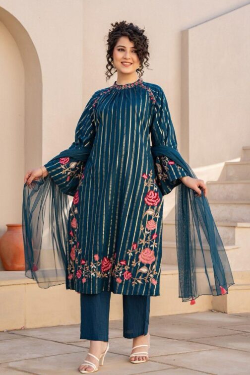Cotton Designer Suit set