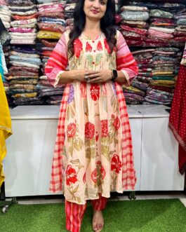 Premium Mal Cotton Two Peice Set