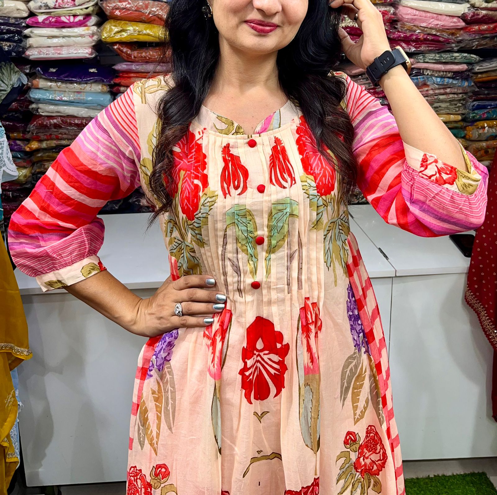 Premium Mal Cotton Two Peice Set