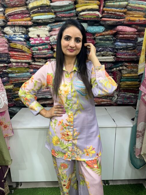 Cotton Digital Print Coord Set