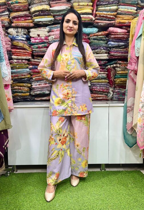 Cotton Digital Print Coord Set