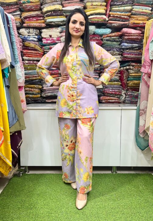 Cotton Digital Print Coord Set
