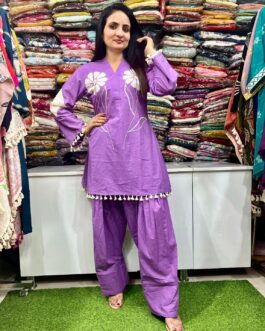 Designer Pure Cotton Designer Coord Set