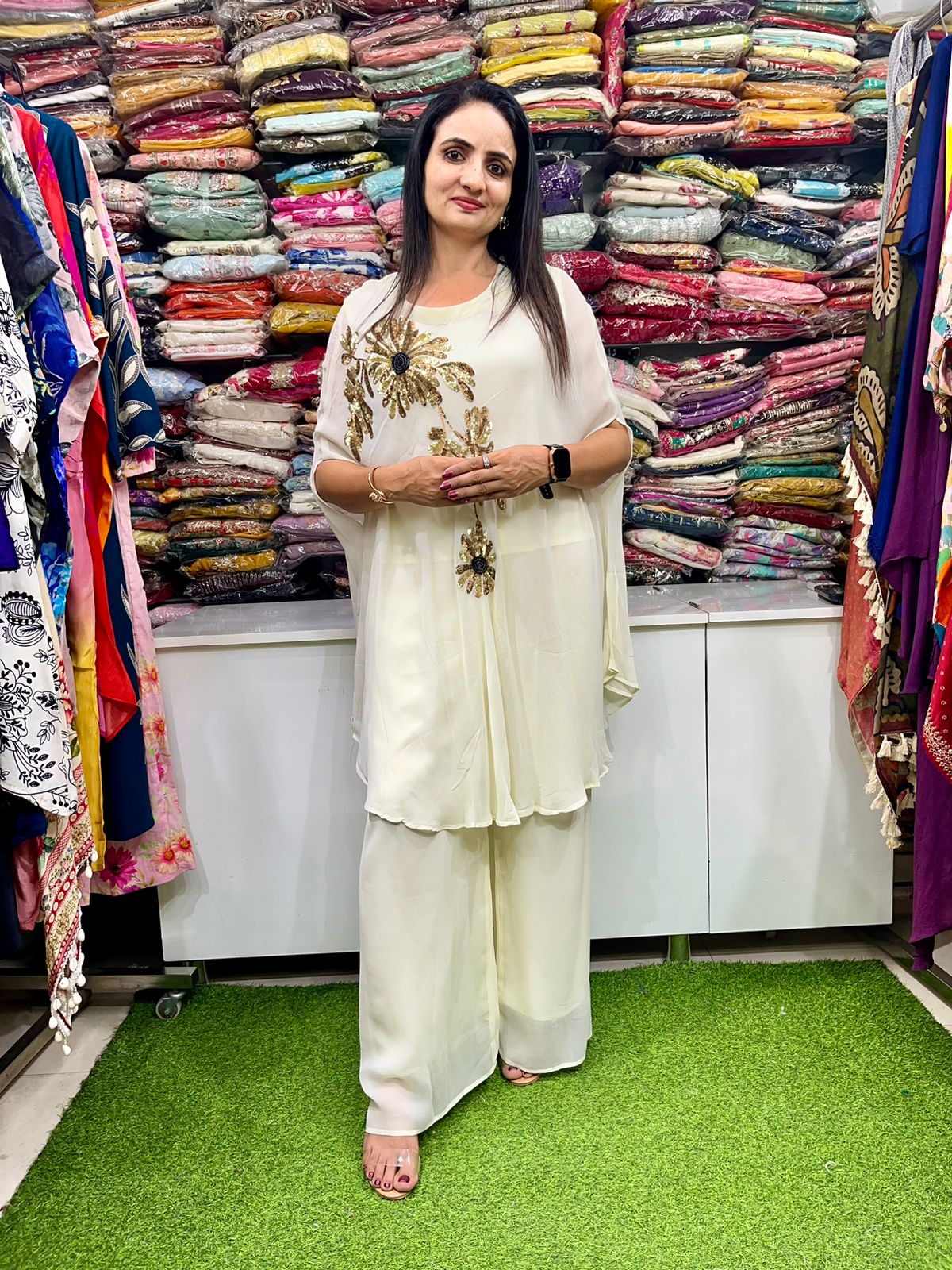 Designer Indo-Western Coord Set