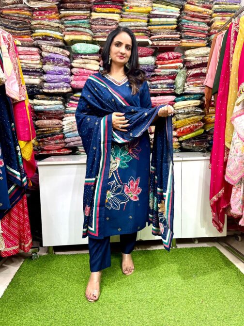 Pure Muslin Digital Print Suit