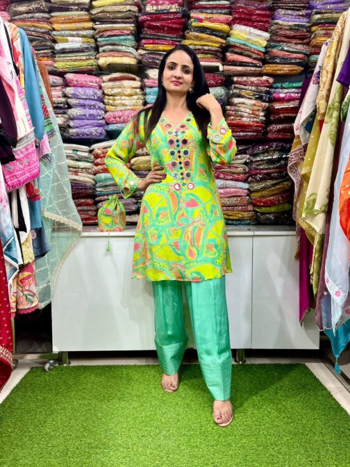 Designer Coord Set with Farshi Salwar