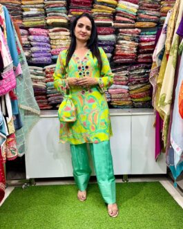Designer Coord Set with Farshi Salwar