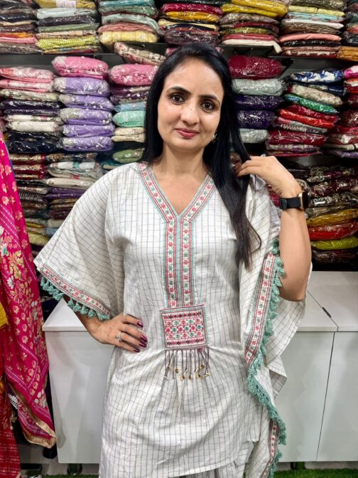 Designer Kaftan Coord with Dhoti