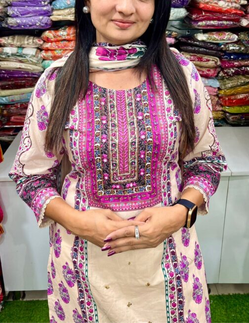 Pure Cotton Suit Set