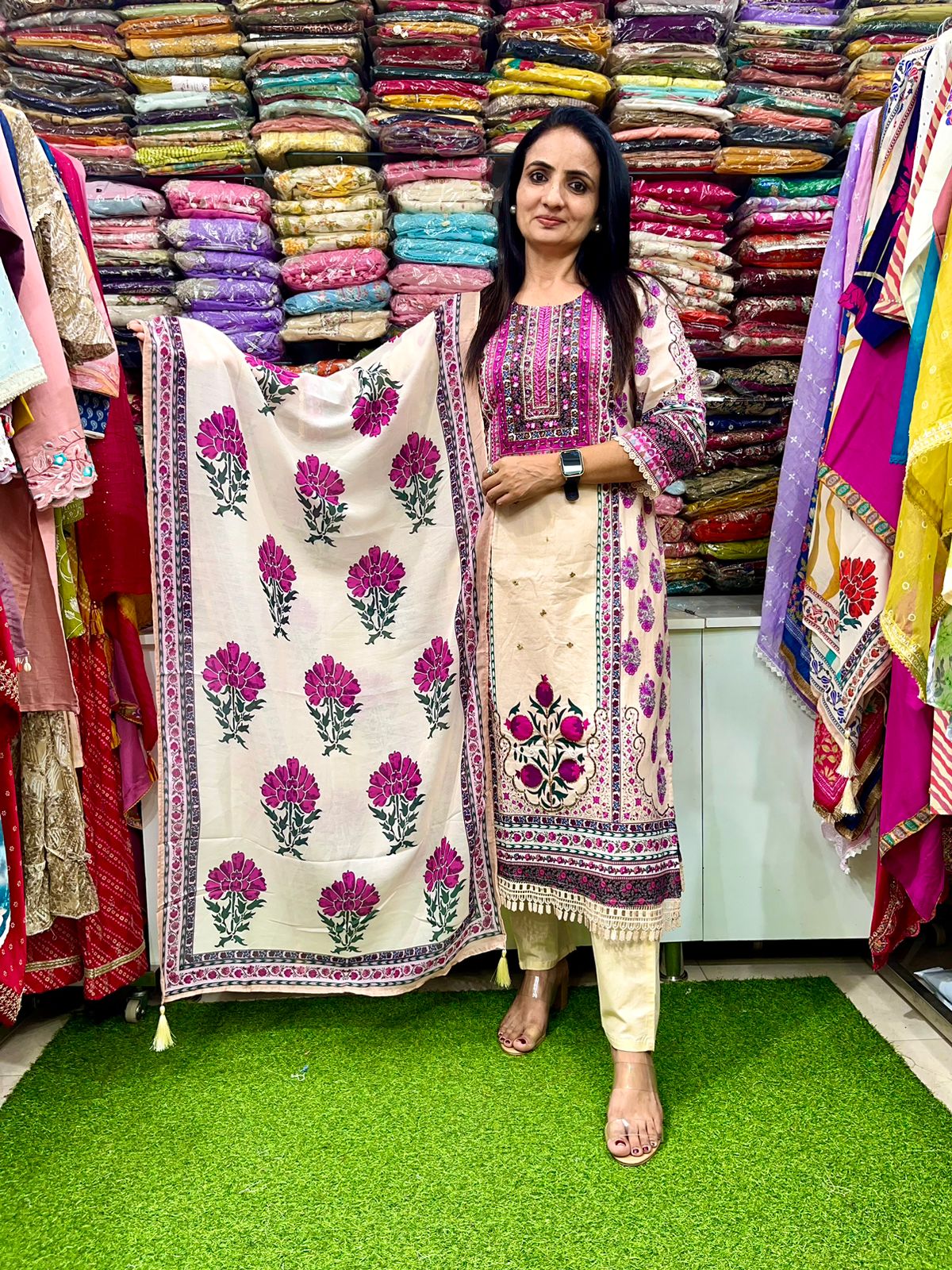 Pure Cotton Suit Set