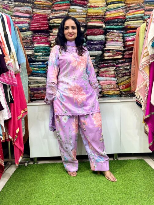 Cotton Suit with Farshi Salwar
