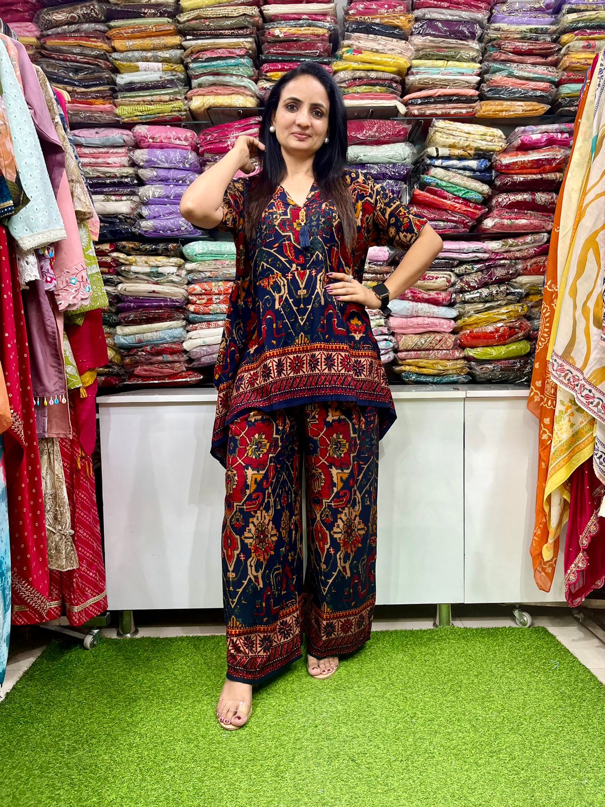 Digital Print Designer Coord Set