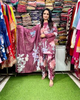 Cotton Farsi Salwar Suit Set