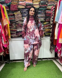 Cotton Farsi Salwar Suit Set