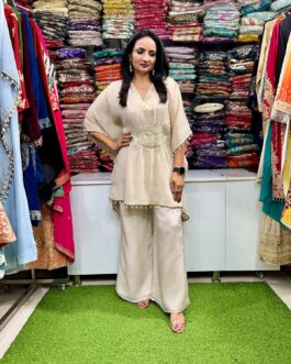 Designer Kaftan Coord Set