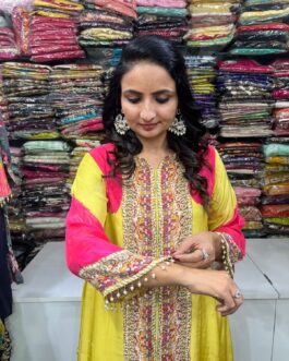 Designer Pure Crape Coord Set