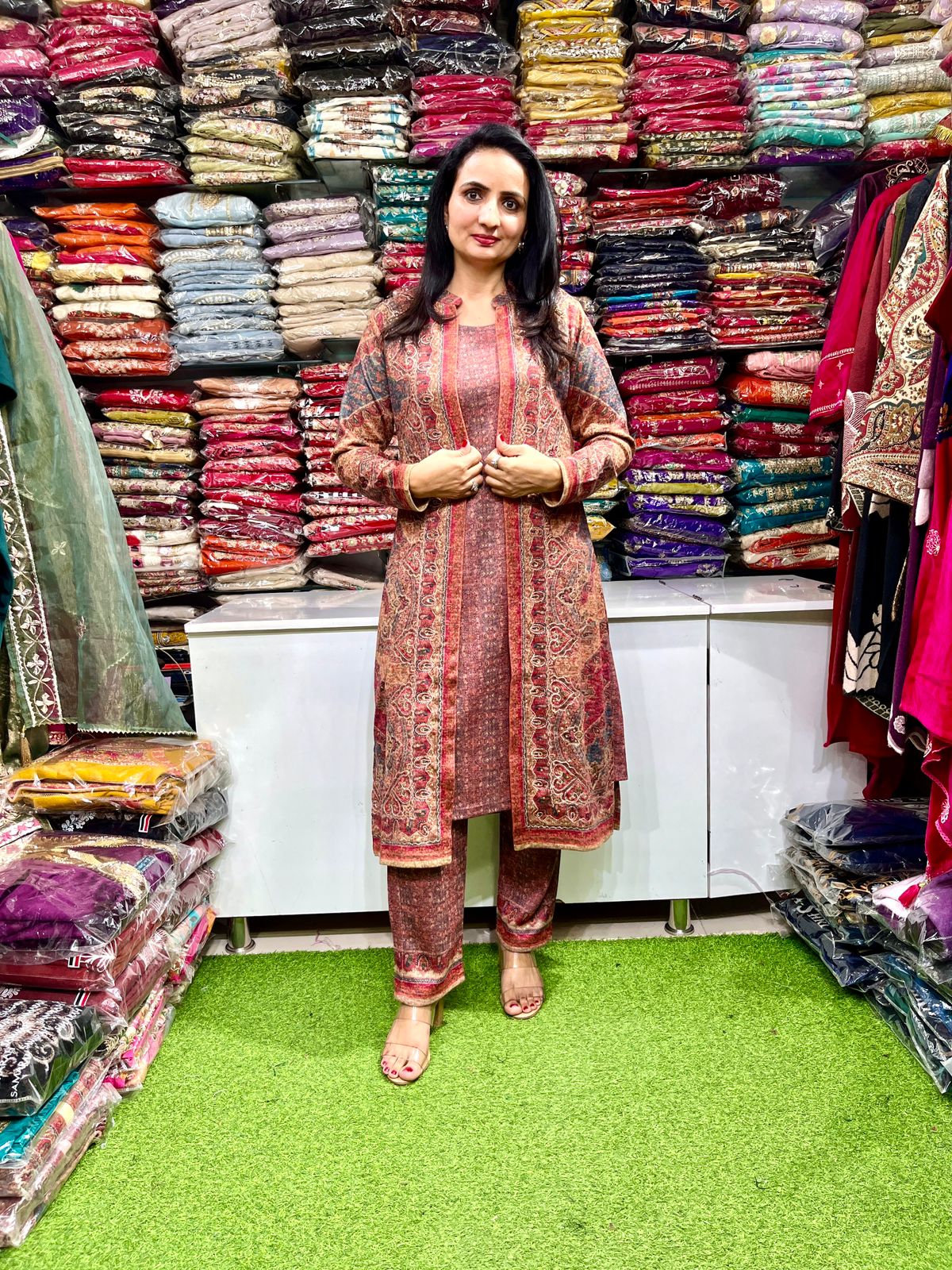 Designer Three Piece Coord Set