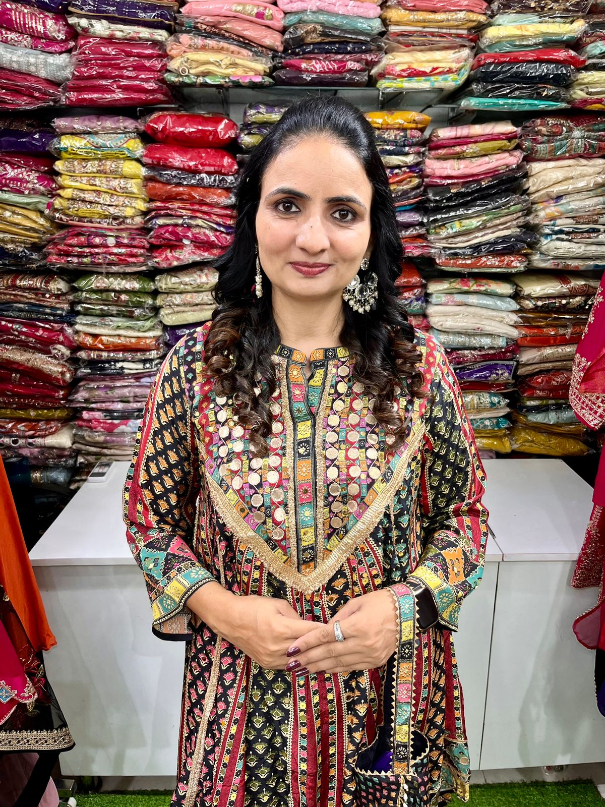 Designer Tulip Coord Set - Image 2